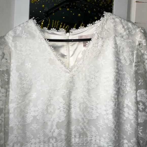 Rachel Parcell White Lace Dress - Picture 5 of 9